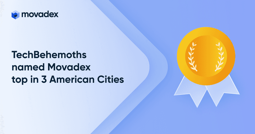 TechBehemoths named Movadex top in 3 American Cities