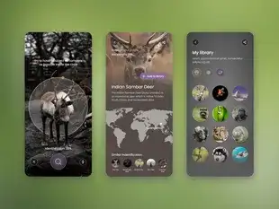 Animal identification mobile app design