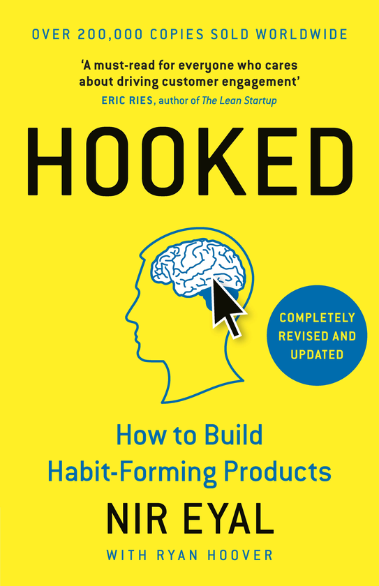 Cover "Hooked. How to Build Habit-Forming Products by Nir Eyal"