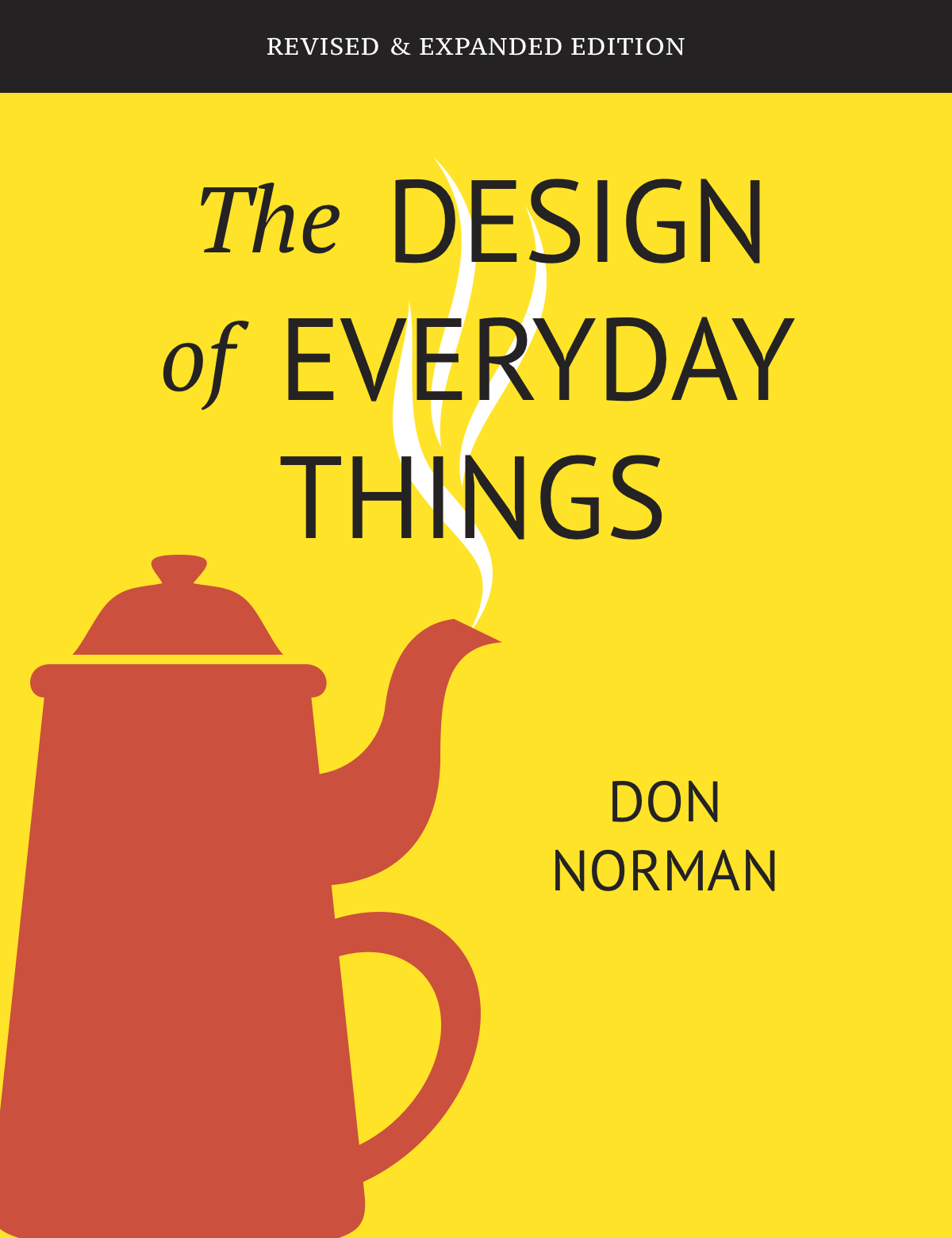 Cover "The Design Of Everyday Things by Don Norman"